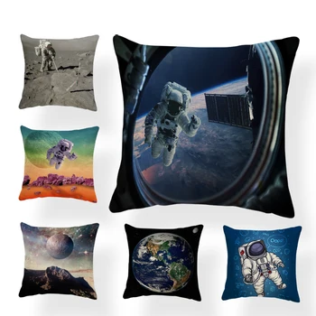 Anime Cartoon Cosmic Pillowcase Astronaut Planet Spaceship Living Room Decoration Pillow Planet Polyester Hemp Cushion Cover
Anime Cartoon Cosmic Pillowcase Astronaut Planet Spaceship Living Room Decoration Pillow Planet Polyester Hemp Cushion Cover