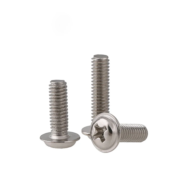 M2 M2.5 Phillips Cross Recessed Washer Pan Head Machine screw Metric Threaded Wafe Round Head Bolt Steel Nickel Plated
M2 M2.5 Phillips Cross Recessed Washer Pan Head Machine screw Metric Threaded Wafe Round Head Bolt Steel Nickel Plated