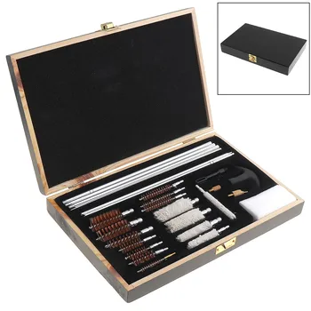 28pcs/set Aluminum Rods Wooden Box Tube Brush Cleaner with Cotton and Wire Brush for Cleaning Tools
28pcs/set Aluminum Rods Wooden Box Tube Brush Cleaner with Cotton and Wire Brush for Cleaning Tools