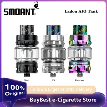 New Original Smoant Ladon AIO Tank 6ml/4ml Capacity SubohmTank fit regular subohm coils and RBA base 510 Thread Vape Vaporizer
New Original Smoant Ladon AIO Tank 6ml/4ml Capacity SubohmTank fit regular subohm coils and RBA base 510 Thread Vape Vaporizer