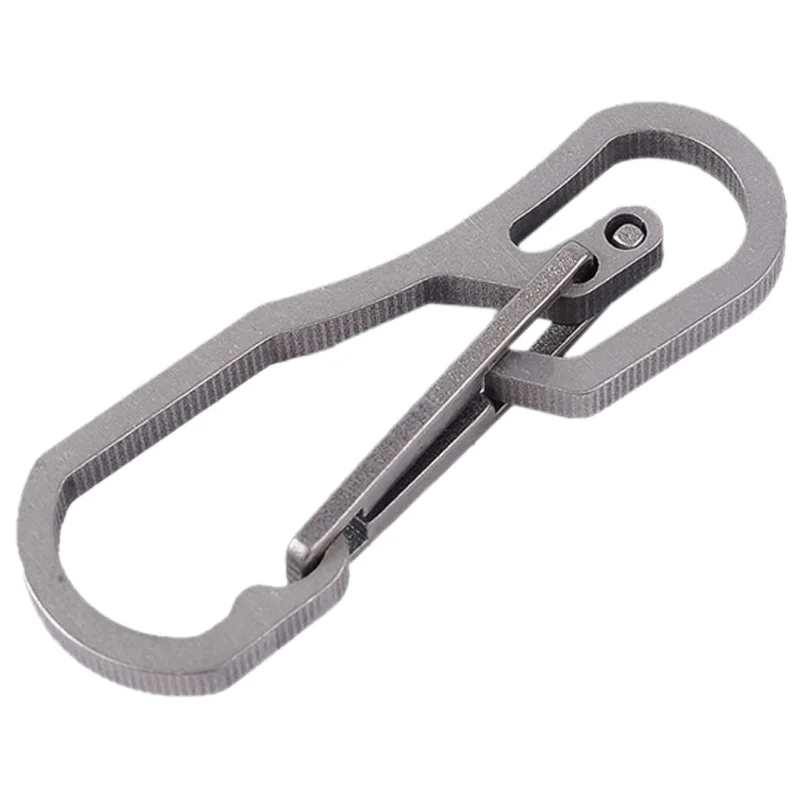 Tc4 Titanium Alloy Mult Stainless Steel Hanging Buckle Quickdraw Carabiner Clip Hook Keychain Ring
Tc4 Titanium Alloy Mult Stainless Steel Hanging Buckle Quickdraw Carabiner Clip Hook Keychain Ring