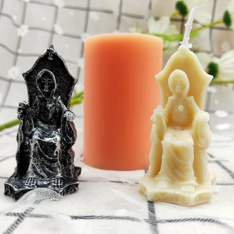 Силиконовая форма «сделай сам», форма «ужас смерти» для свечей, Набор для изготовления свечей, инструменты для украшения тортов, форма из смолы, форма для гипса, украшения для дома 
Силиконовая форма «сделай сам», форма «ужас смерти» для свечей, Набор для изготовления свечей, инструменты для украшения тортов, форма из смолы, форма для гипса, украшения для дома