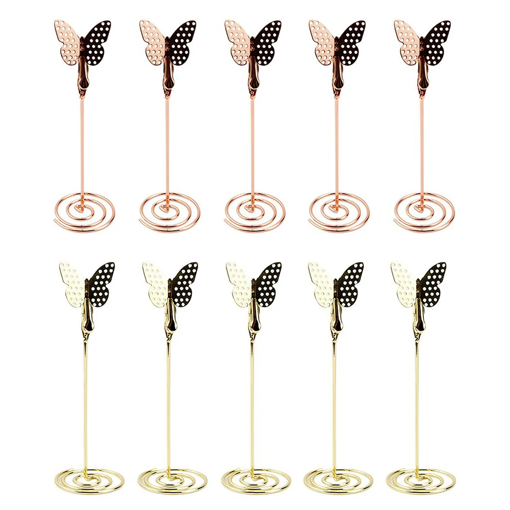 10pcs Rose Gold Butterfly Table Number Holder Name Place Card Holders Menu Memo Clips for Wedding Birthday Party Decorations
10pcs Rose Gold Butterfly Table Number Holder Name Place Card Holders Menu Memo Clips for Wedding Birthday Party Decorations