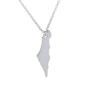 10PCS Fashion Teen Pendant Jewelry Israel Map Necklace Long Chain Map Pendant Necklace for Women Birthday and Party Gifts XL195
10PCS Fashion Teen Pendant Jewelry Israel Map Necklace Long Chain Map Pendant Necklace for Women Birthday and Party Gifts XL195