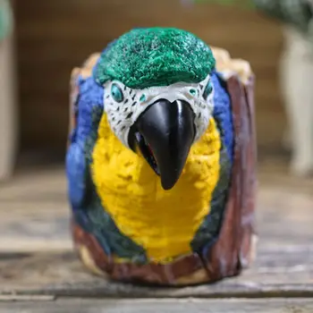 Cartoon Parrot Shape Pen Holder Brush Pot Desk Organizer Stationery Storage Box
Cartoon Parrot Shape Pen Holder Brush Pot Desk Organizer Stationery Storage Box