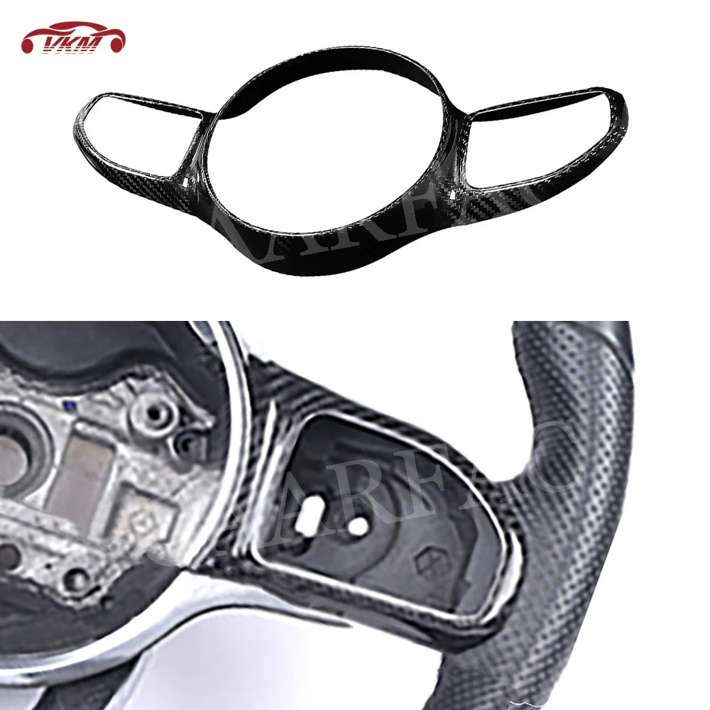 

Carbon Fiber Steer wheel button frame Central control side Strip for Mercedes Benz CLA A Class W118 CLA200 260 A180 AMG 2020 UP