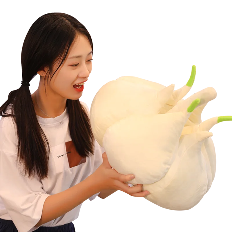 1pc 40CM Simulation Vegetable Garlic Plush Toys Creative Plant Pillow Real Like Stuffed Doll for Children Home Decor Funny Gifts
1pc 40CM Simulation Vegetable Garlic Plush Toys Creative Plant Pillow Real Like Stuffed Doll for Children Home Decor Funny Gifts