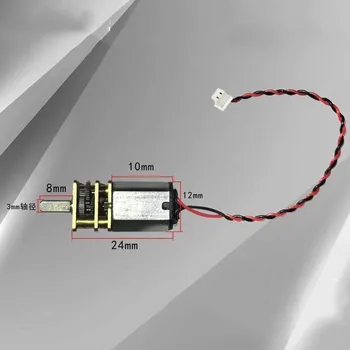 Micro Mini N20 Gear Motor DC 3V-12V General Slow Speed Full Metal Gearbox Reducer Electric Motor DIY Toy Can Be Reversed D-axis
Micro Mini N20 Gear Motor DC 3V-12V General Slow Speed Full Metal Gearbox Reducer Electric Motor DIY Toy Can Be Reversed D-axis