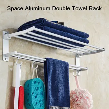 5 Hooks Punching Kitchen Double Towel Rack Toilet Towel Rack Multifunctional Hook Towel Bar Organizer
5 Hooks Punching Kitchen Double Towel Rack Toilet Towel Rack Multifunctional Hook Towel Bar Organizer