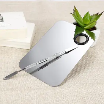 Stainless Steel Nail Palette Professional Nail Equipment Pigment Mixing Cosmetic Palette Color Paint Manicure Tool DIY Nail Tool
Stainless Steel Nail Palette Professional Nail Equipment Pigment Mixing Cosmetic Palette Color Paint Manicure Tool DIY Nail Tool