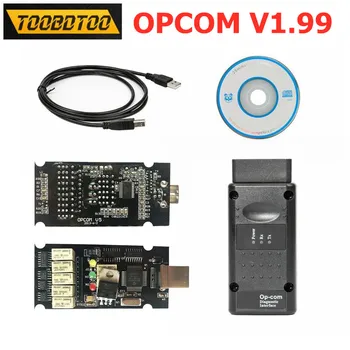 OBD2 Diagnostic Tool OP COM V1.99 Code Readers OBD2 Scanner With PIC18F458 FTDI Chip OPCOM V1.99 SW V2014 Work For Opel
OBD2 Diagnostic Tool OP COM V1.99 Code Readers OBD2 Scanner With PIC18F458 FTDI Chip OPCOM V1.99 SW V2014 Work For Opel