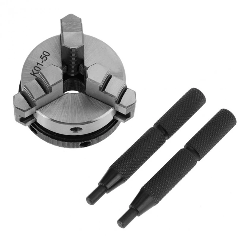 Scroll Lathe Chuck K01-50 50Mm Mini Hand Wood Lathe Chuck with 3 Jaws & Mounting Thread Woodworking Tools Lathe Accessories
Scroll Lathe Chuck K01-50 50Mm Mini Hand Wood Lathe Chuck with 3 Jaws & Mounting Thread Woodworking Tools Lathe Accessories