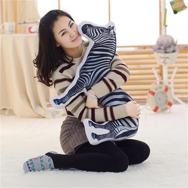 Creative Model Zebra Plush Pillow Toy for a Girlfriend of Birthday Gift Comforter Toys
Creative Model Zebra Plush Pillow Toy for a Girlfriend of Birthday Gift Comforter Toys