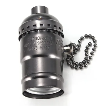 E27 100-240V Easy Install Waterproof Zipper Aluminum Vintage Hanging Durable Accessory Lamp Holder
E27 100-240V Easy Install Waterproof Zipper Aluminum Vintage Hanging Durable Accessory Lamp Holder