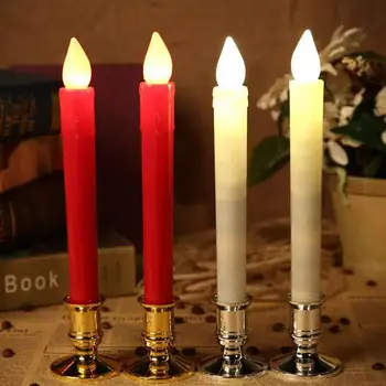 5PCS Remote Control LED Electronic Candle Long Rod Candle Remote Control Battery Powered Candle No Battery Included(White/Red) 
5PCS Remote Control LED Electronic Candle Long Rod Candle Remote Control Battery Powered Candle No Battery Included(White/Red)