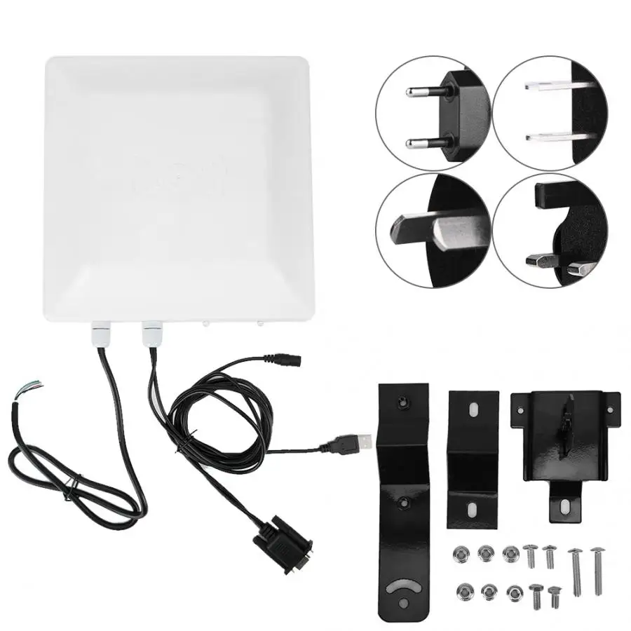 Parking Lot Card Reader RFID Card Reader Waterproof UHF RFID Long Range Card Reader for Parking System Access Control 110-240V
Parking Lot Card Reader RFID Card Reader Waterproof UHF RFID Long Range Card Reader for Parking System Access Control 110-240V