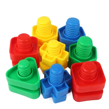 4 Pair Colorful Plastic Screw Nut Insert Blocks Toy Educational New Toy For Children Kid Gift
4 Pair Colorful Plastic Screw Nut Insert Blocks Toy Educational New Toy For Children Kid Gift