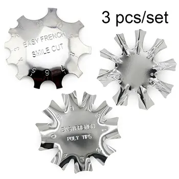 KADS 3pcs/set Easy French Smile Cutter Line Set Edge Trimmer Manicure Acrylic Nail Art Template Tool French Tips Cut Stencils
KADS 3pcs/set Easy French Smile Cutter Line Set Edge Trimmer Manicure Acrylic Nail Art Template Tool French Tips Cut Stencils