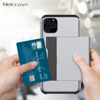 10Pcs Armor Slide Card Case For iPhone 11 Pro XS Max X XR 8 7 6 6S Plus SE 2020 Armor Wallet Card Slots Holder Shockproof Cover 
10Pcs Armor Slide Card Case For iPhone 11 Pro XS Max X XR 8 7 6 6S Plus SE 2020 Armor Wallet Card Slots Holder Shockproof Cover