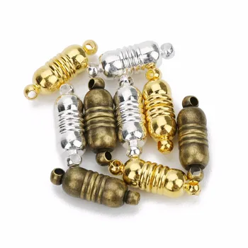 Gold/ Silver Color 5Pcs Strong Thread Magnetic Clasps For Necklace Bracelet Buckle Connectors For DIY Jewelry Findings
Gold/ Silver Color 5Pcs Strong Thread Magnetic Clasps For Necklace Bracelet Buckle Connectors For DIY Jewelry Findings