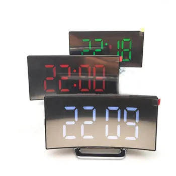 Digital Alarm Clock LED Mirror Alarm Clock Snooze Display Time Night Light LCD Table Desktop Reloj Despertador with USB Cable
Digital Alarm Clock LED Mirror Alarm Clock Snooze Display Time Night Light LCD Table Desktop Reloj Despertador with USB Cable