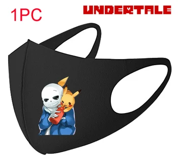 1PC Black Mouth Mask Undertale Cartoon Pattern Face Mask Cotton Fabric Anti Dust Pollution Masks For Man Women Washable Reusable
1PC Black Mouth Mask Undertale Cartoon Pattern Face Mask Cotton Fabric Anti Dust Pollution Masks For Man Women Washable Reusable