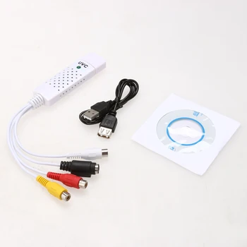 USB 2.0 Converter Audio Video Capture Grabber Adapter for Win XP 7 8 10
USB 2.0 Converter Audio Video Capture Grabber Adapter for Win XP 7 8 10