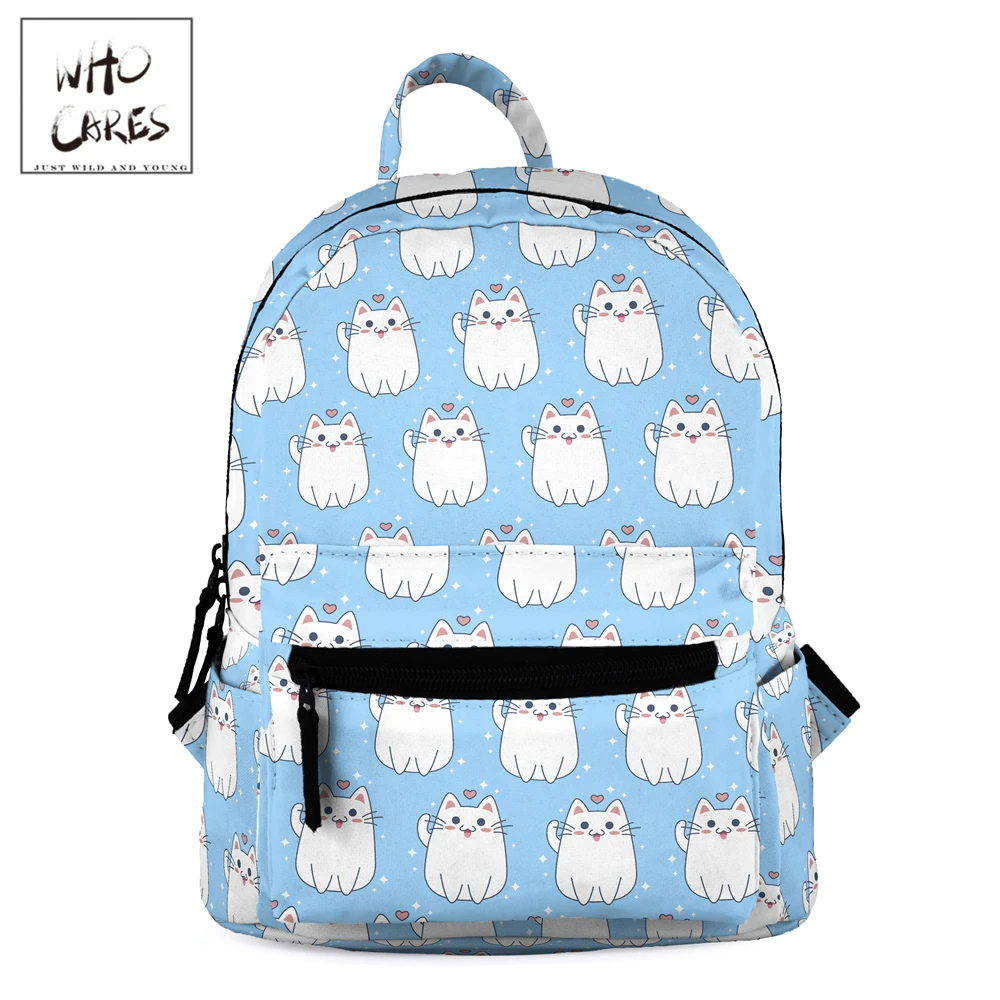 Female Mochila White Sparkle Cats Print Backpack Women Shoulder Bag For Teenage Multi-Function Small Bagpack School Backpack
Female Mochila White Sparkle Cats Print Backpack Women Shoulder Bag For Teenage Multi-Function Small Bagpack School Backpack