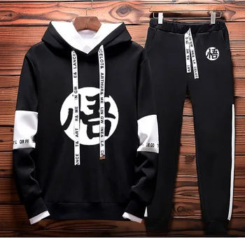 Anime Dragon Ball Z Goku Hoodies Men Casual Sweatshirt Fashion Streetwear +Pants 2Pcs Sporting suit Fleece Warm Thick sportwear
Anime Dragon Ball Z Goku Hoodies Men Casual Sweatshirt Fashion Streetwear +Pants 2Pcs Sporting suit Fleece Warm Thick sportwear