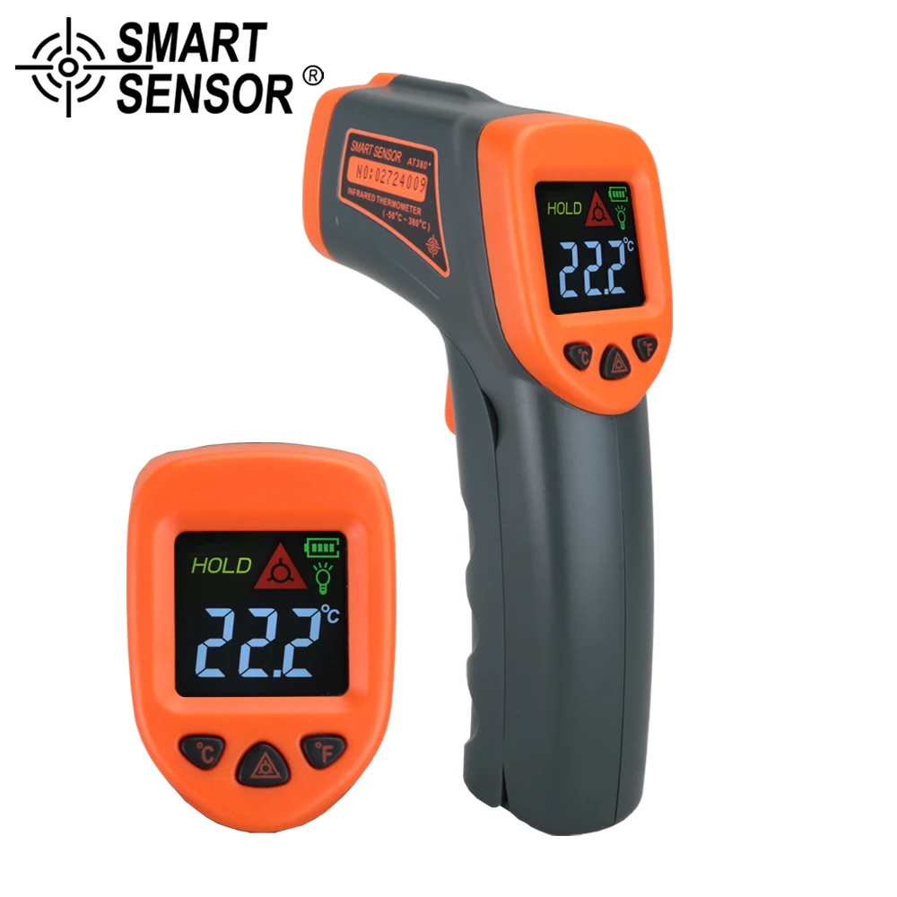 Digital Infrared Thermometer Color LCD Non-Contact Surface -50~380C 500C Temperature Meter Gun Handheld Pyrometer Imager
Digital Infrared Thermometer Color LCD Non-Contact Surface -50~380C 500C Temperature Meter Gun Handheld Pyrometer Imager