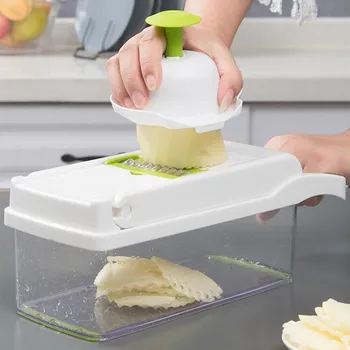 7 In 1 Vegetable Fruits Cutter Slicer Salad Maker Potato Masher Carrot Shredder Grater Multi-function Kitchen Gadgets Utensils
7 In 1 Vegetable Fruits Cutter Slicer Salad Maker Potato Masher Carrot Shredder Grater Multi-function Kitchen Gadgets Utensils