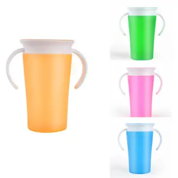 Kids Training Miracle Cups With Handles 360 Degree Drink Prevent Leaking Solid 260ml
Kids Training Miracle Cups With Handles 360 Degree Drink Prevent Leaking Solid 260ml