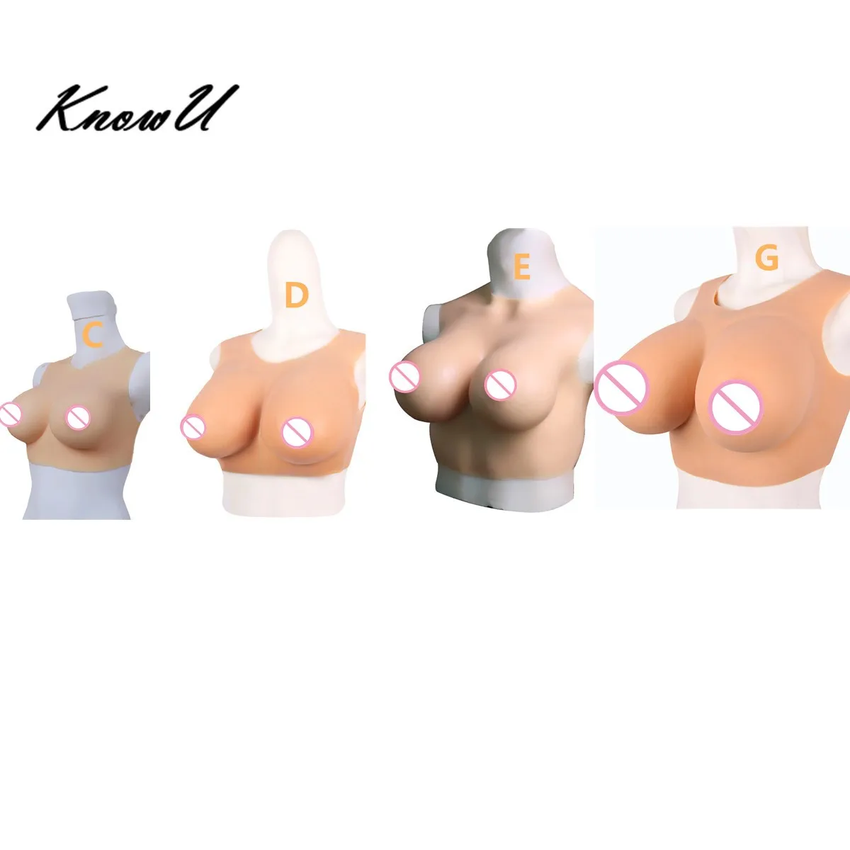 KnowU C/D/E/G Cup Silicone Breast Forms Elastic cotton filled Tights Transvestite Transgender Drag Queen For Male crossdresser
KnowU C/D/E/G Cup Silicone Breast Forms Elastic cotton filled Tights Transvestite Transgender Drag Queen For Male crossdresser