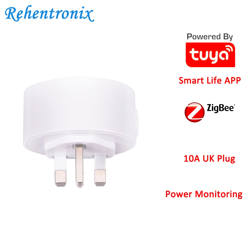 Working with Tuya ZigBee Hub 10A UK TUYA Power Monitoring Timer Countdown Smart Life APP Remote Control Smart Plug Socket
Working with Tuya ZigBee Hub 10A UK TUYA Power Monitoring Timer Countdown Smart Life APP Remote Control Smart Plug Socket
