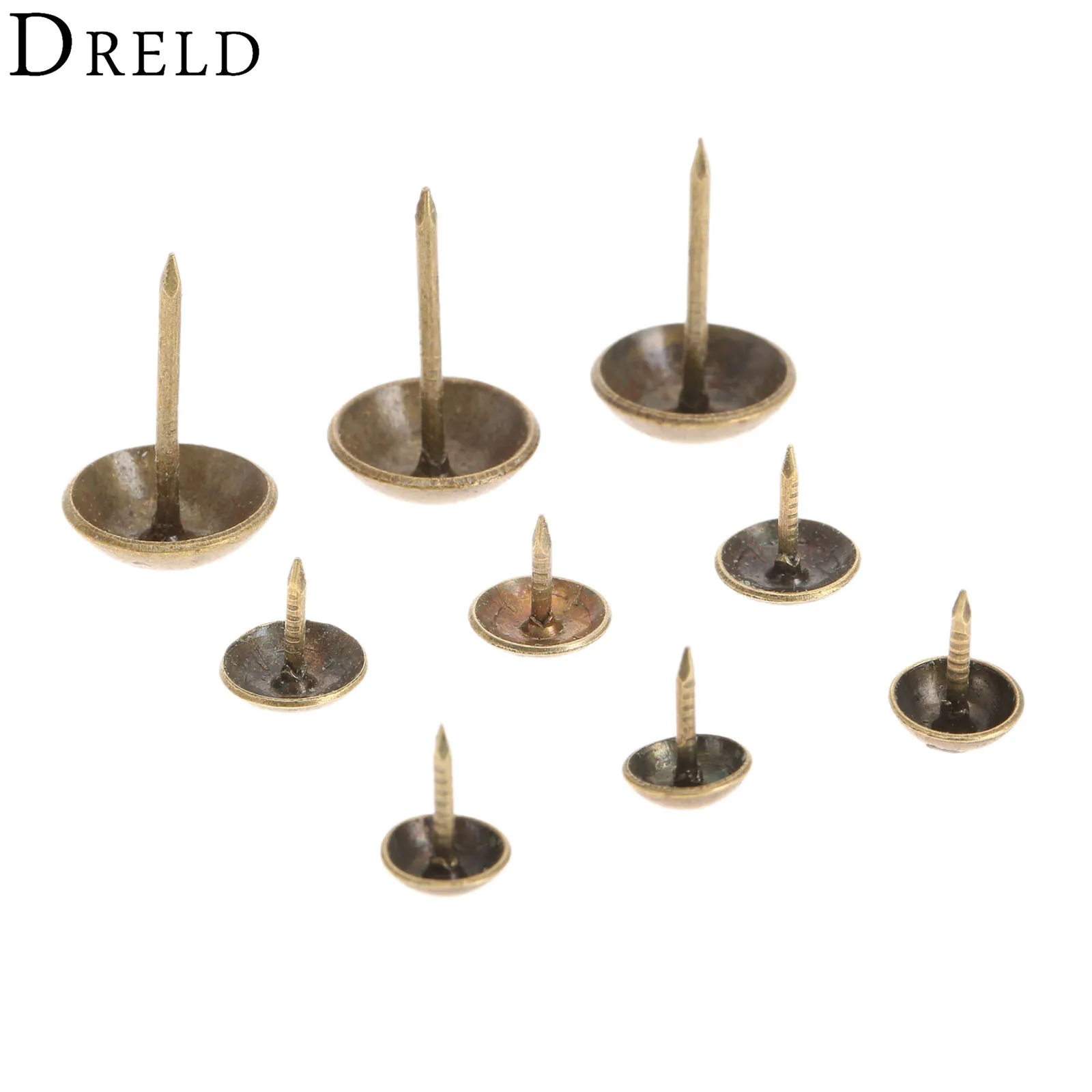 100 шт. Декоративные Винные зажимы в античном стиле|upholstery nails|decorative tacksbronze upholstery tacks