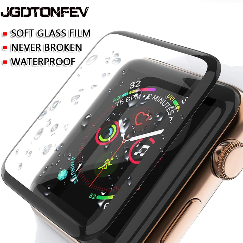 3D waterproof screen protector for Apple Watch Series 3 2 1 38MM 42MM Screen Protector film for iWatch 4/5/6/SE 40MM 44MM
3D waterproof screen protector for Apple Watch Series 3 2 1 38MM 42MM Screen Protector film for iWatch 4/5/6/SE 40MM 44MM