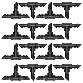 150 Pieces of Drip Irrigation Tee Hose Joint Fittings Irrigation T-Shaped Joints for 1/4 Inch Tubing Garden Hose Joints
150 Pieces of Drip Irrigation Tee Hose Joint Fittings Irrigation T-Shaped Joints for 1/4 Inch Tubing Garden Hose Joints