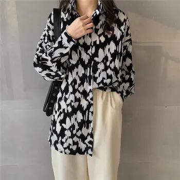 HziriP 2020 Gentle Stylish Color-Block Milk Blouses Hot Sale Loose Chic Women Girls Office Lady Brief Casual All-Match Shirts 
HziriP 2020 Gentle Stylish Color-Block Milk Blouses Hot Sale Loose Chic Women Girls Office Lady Brief Casual All-Match Shirts