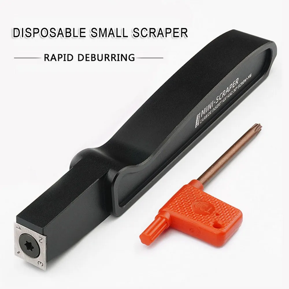 Woodworking Disposable Small Scraper Deburring Tool Wood Turning Knife for Lathe Turning Tool Aluminum Alloy Planer Hand Tool
Woodworking Disposable Small Scraper Deburring Tool Wood Turning Knife for Lathe Turning Tool Aluminum Alloy Planer Hand Tool