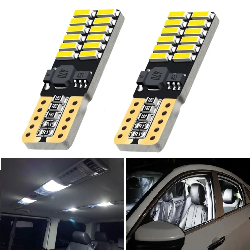 2pcs Car LED T10 W5W Bulbs Canbus Parking Light For Ford Focus 2 1 Fiesta Mondeo 4 3 Transit Fusion Kuga Ranger Mustang KA S-max
2pcs Car LED T10 W5W Bulbs Canbus Parking Light For Ford Focus 2 1 Fiesta Mondeo 4 3 Transit Fusion Kuga Ranger Mustang KA S-max