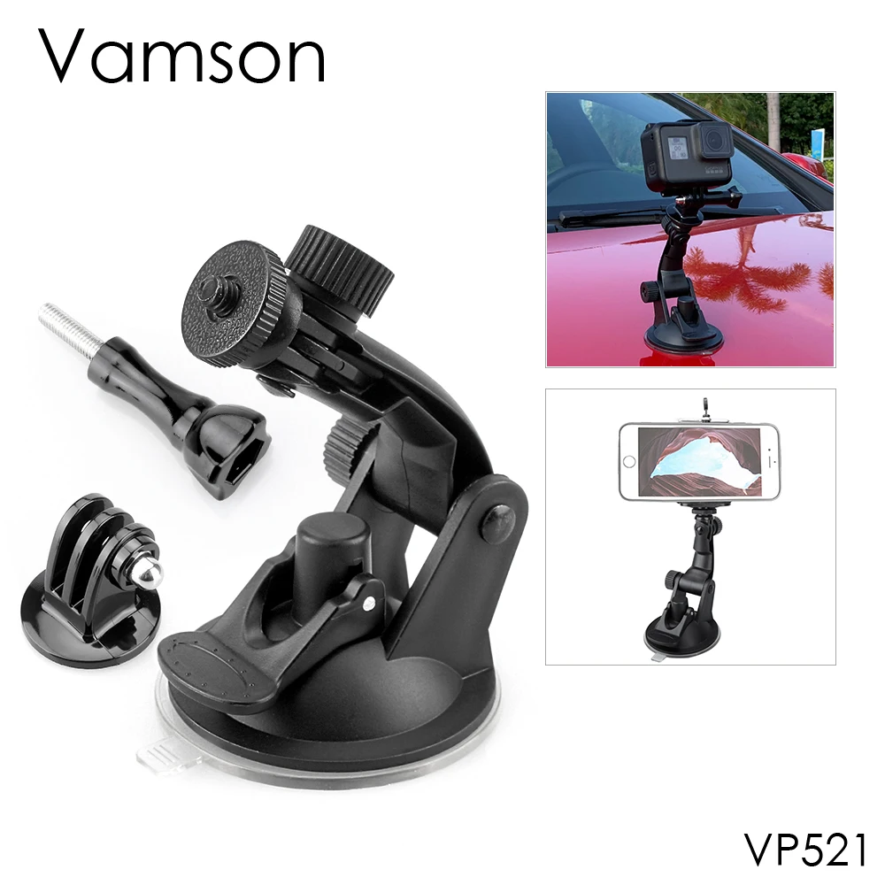 Vamsonfor gopro Car Suction cup hero 7 6 5 4 for DJI OSMO Action Camera Glass Sucker Accessory forXiaomiYi 4K VP521
Vamsonfor gopro Car Suction cup hero 7 6 5 4 for DJI OSMO Action Camera Glass Sucker Accessory forXiaomiYi 4K VP521