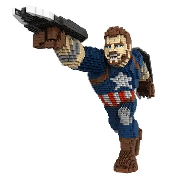Captain America Mini Brick Venom Building Blocks Infinityed Gauntlet DIY Spiderman Diamond Figures Toys for Children 3250pcs
Captain America Mini Brick Venom Building Blocks Infinityed Gauntlet DIY Spiderman Diamond Figures Toys for Children 3250pcs
