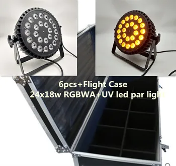 Flight Case+6PCS LED Par 24x18WRGBWA+UV lamp 6 in 1 portable stage light hand washing lamp DMX disco dedicated stage light
Flight Case+6PCS LED Par 24x18WRGBWA+UV lamp 6 in 1 portable stage light hand washing lamp DMX disco dedicated stage light