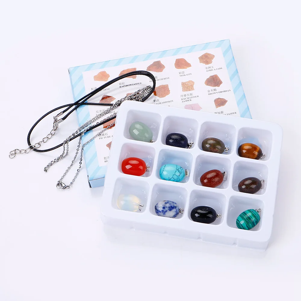 Delicate Natural Crystal Lady Fashion Ball High QualityPendant Boxed Jewelry Finding Making DIY Necklace Accessories 12pcs/box
Delicate Natural Crystal Lady Fashion Ball High QualityPendant Boxed Jewelry Finding Making DIY Necklace Accessories 12pcs/box