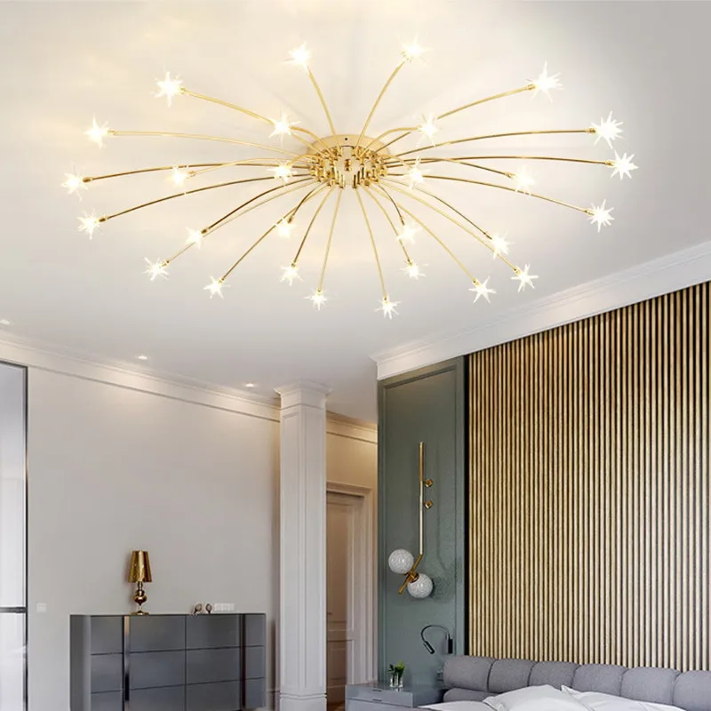 Nordic Modern Starry Sky Ceiling Lamp Art Led Ceiling Light Living Room Dining Room Ceiling Light Bedroom Light Dandelion Lamp
Nordic Modern Starry Sky Ceiling Lamp Art Led Ceiling Light Living Room Dining Room Ceiling Light Bedroom Light Dandelion Lamp
