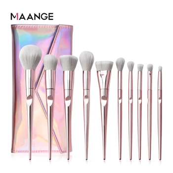 MAANGE New 10Pcs Eye Makeup Brushes Set Powder Eye Shadow Eyebrow Brushes Facial Makeup Cosmetic Brush Tools pincel maquiagem
MAANGE New 10Pcs Eye Makeup Brushes Set Powder Eye Shadow Eyebrow Brushes Facial Makeup Cosmetic Brush Tools pincel maquiagem
