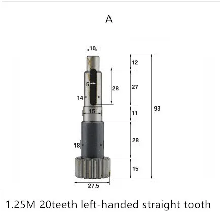 Engraving machine gear shaft straight tooth helical nylon wheel woodworking engraving parts
Engraving machine gear shaft straight tooth helical nylon wheel woodworking engraving parts