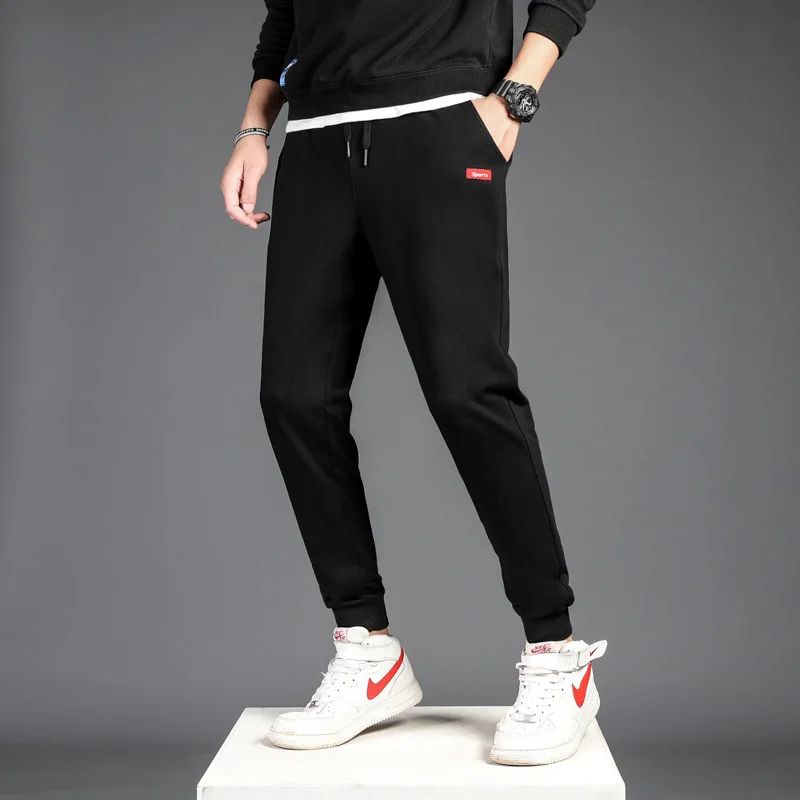 Spring And Autumn New Style Men Pure Cotton Casual Pants Sweatpants Students Korean-style Versatile Trend Elasticity Athletic Pa
Spring And Autumn New Style Men Pure Cotton Casual Pants Sweatpants Students Korean-style Versatile Trend Elasticity Athletic Pa