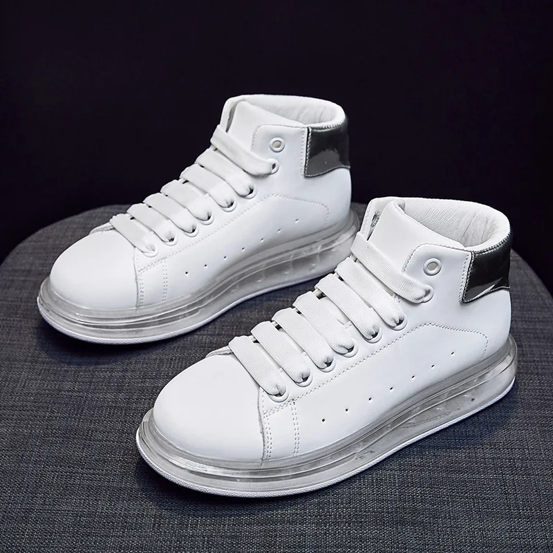 2019 Autumn New Style Korean-style WOMEN'S Shoes Air Cushion Rubber Bottom Light Sporty Casual Board Shoes Hight-top White Shoes
2019 Autumn New Style Korean-style WOMEN'S Shoes Air Cushion Rubber Bottom Light Sporty Casual Board Shoes Hight-top White Shoes