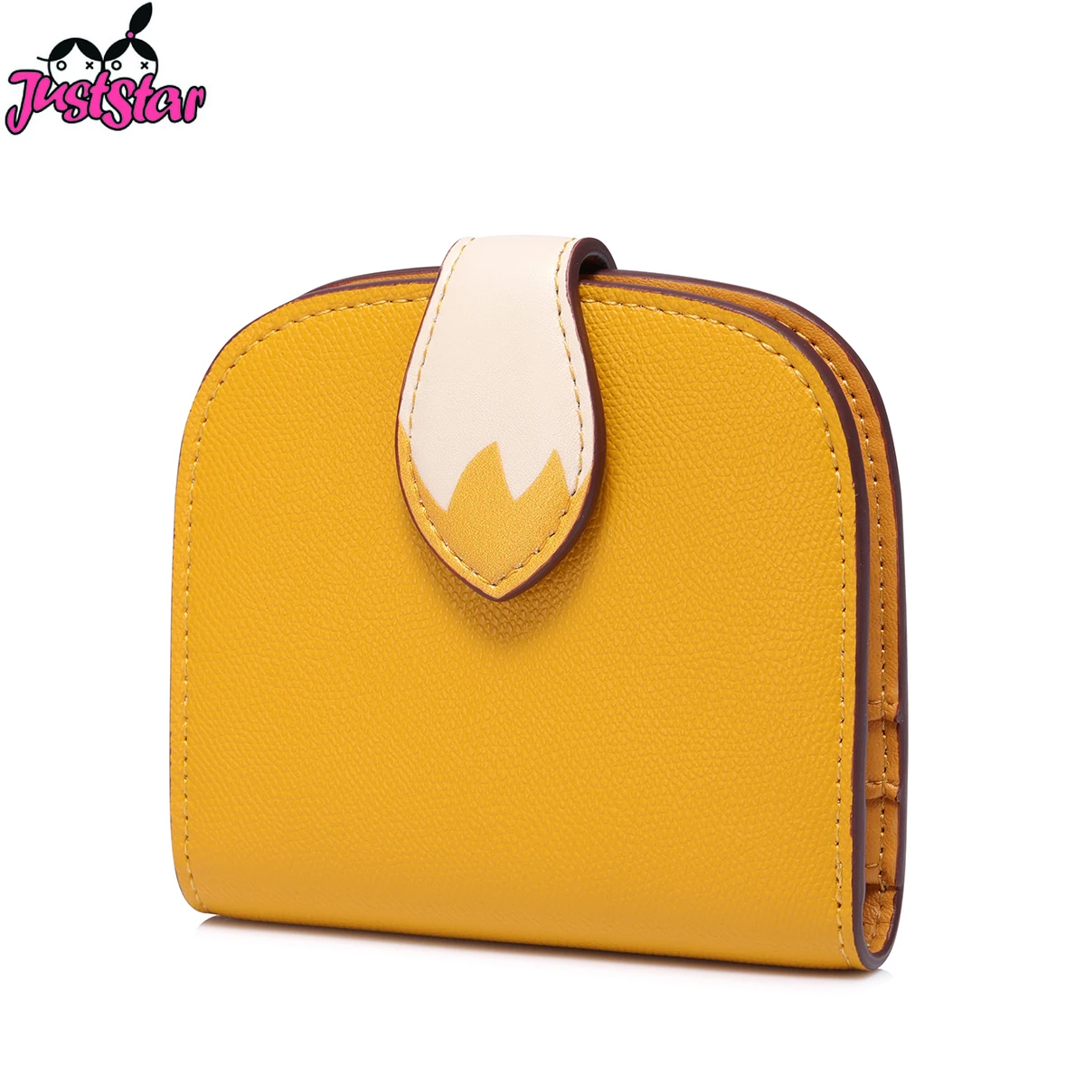 JUST STAR Ladies PU Leather Purse Short Fashion Yellow Color Solid Hasp Women's Wallets
JUST STAR Ladies PU Leather Purse Short Fashion Yellow Color Solid Hasp Women's Wallets